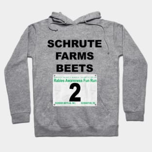 Dunder Mifflin Fun Run Race #2 (Dwight) Hoodie